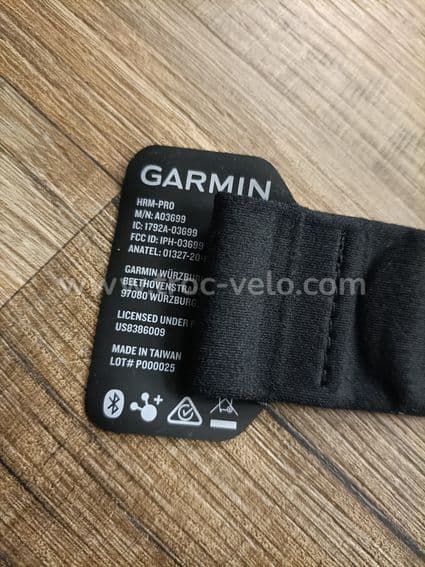 Ceinture Garmin HRM pro - 2