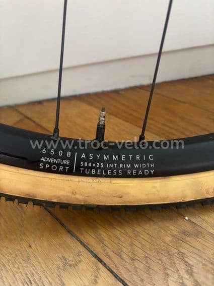 Paire de roues Gravel Mason x Hunt 650B Adventure Sport Disc. - 2