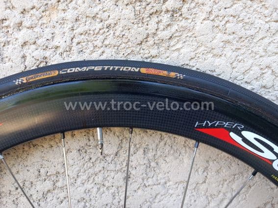 Roues carbone Sonic à boyaux - 3