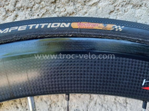 Roues carbone Sonic à boyaux - 8