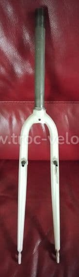 Fourche Vtc ville 700 / 28" pouces city bike Elops 25.4x220mm acier en Bé - 1