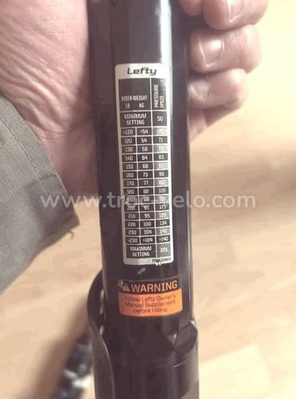 Tige de selle Cannondale lefty 2.0 - 8