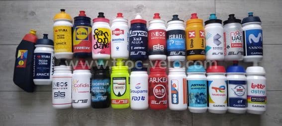 Bidons équipes cyclistes Tour de France 2024 cyclisme vélo gourde collection NEUF course route - 1