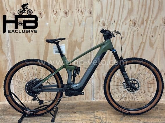 Cube Stereo Hybrid 140 HPC TM 750 Carbon 29 pouces VTT électrique Sram GX 2022 - 1