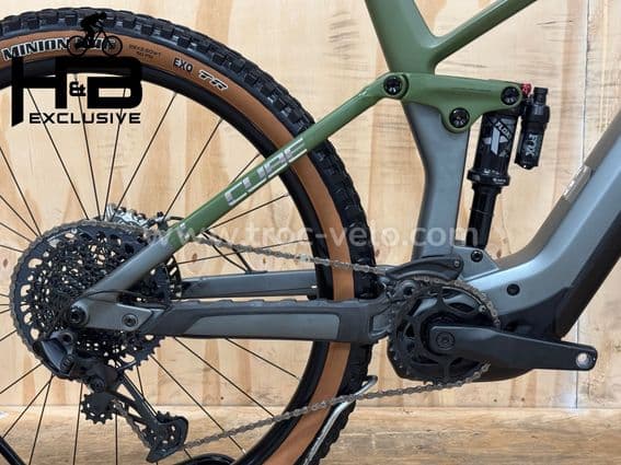 Cube Stereo Hybrid 140 HPC TM 750 Carbon 29 pouces VTT électrique Sram GX 2022 - 8