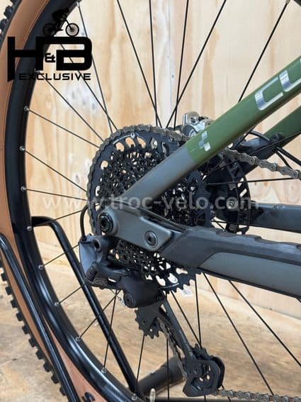 Cube Stereo Hybrid 140 HPC TM 750 Carbon 29 pouces VTT électrique Sram GX 2022 - 9