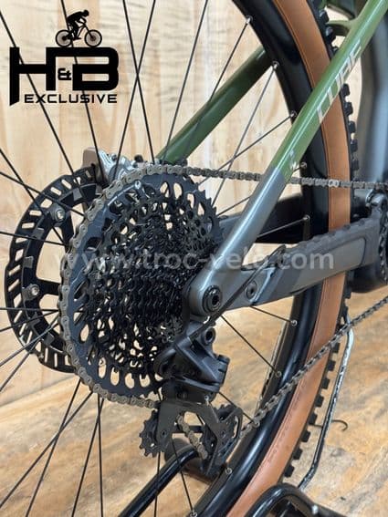 Cube Stereo Hybrid 140 HPC TM 750 Carbon 29 pouces VTT électrique Sram GX 2022 - 10