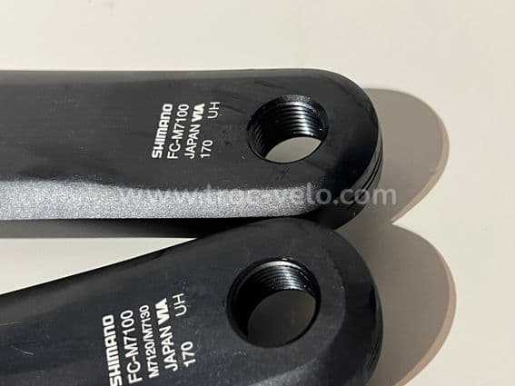 Shimano Manivelle SLX FC-M7100-1 12 vitesses sans plateau Shimano Manivelle SLX FC-M7100-1 12 vitesses sans plateau