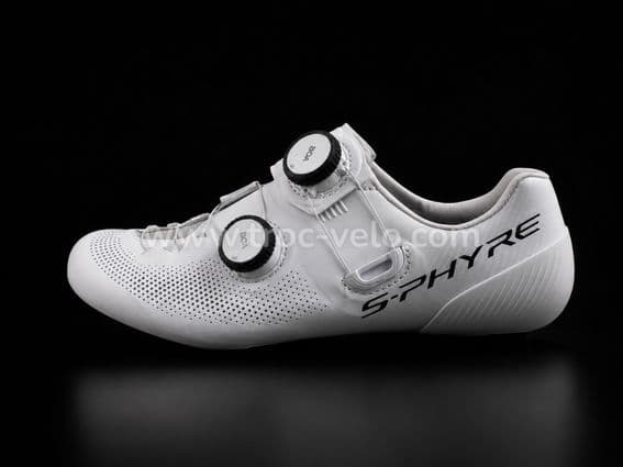 Chaussures vélo route haut de gamme Shimano S-PHYRE SH-RC903 – Blanc – Taille 39 – Très bon état - 2
