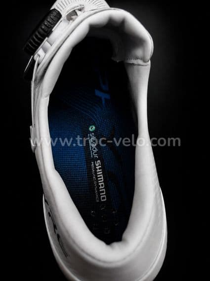 Chaussures vélo route haut de gamme Shimano S-PHYRE SH-RC903 – Blanc – Taille 39 – Très bon état - 4