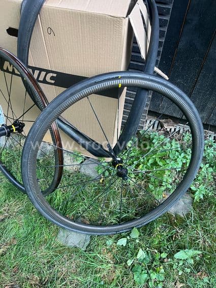 Paire Roues patin Tubeless MAVIC KSYRIUM PRO CARBON SL UST Roue Libre SHIMANO 10/11/12V - 8