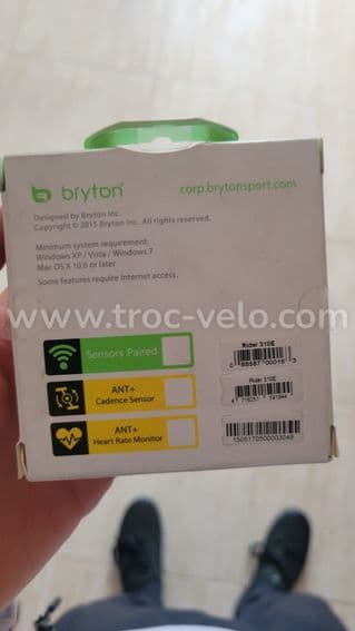 Compteur GPS vélo Bryton Rider 310 - 2