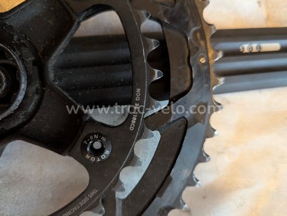 Pédalier Rotor 3D 175mm 52/36 - 4
