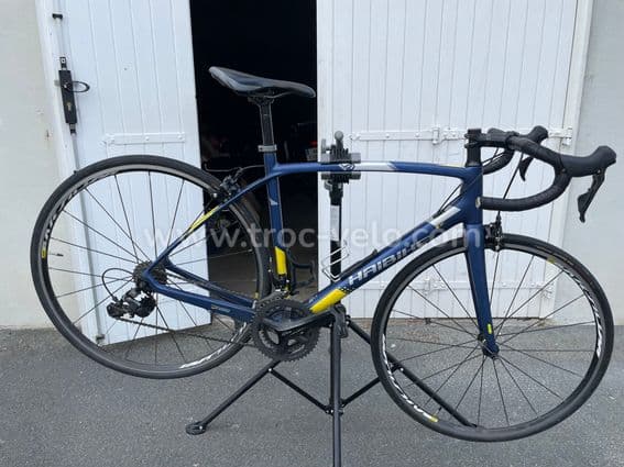 Vélo route Haibike Carbon road 5.0 - Cadre carbone - Shimano 105 - Freins neufs - 2
