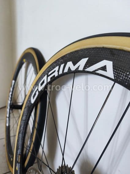 Paire Roues Corima Carbone WS EVO 47mm - 2