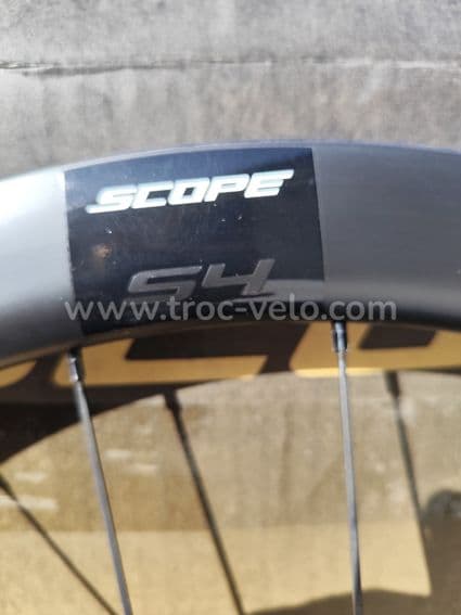 Paire de roues carbone SCOPE S4 neuves - 3