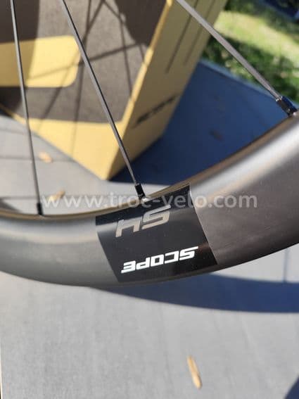 Paire de roues carbone SCOPE S4 neuves - 7