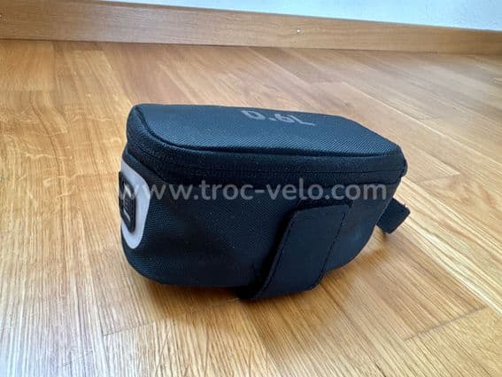 Sacoche de selle easy M 0.6L noir - 2