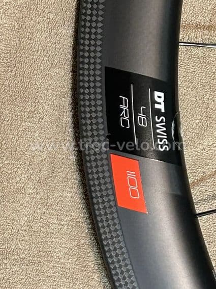 Paire de Roues Route DT SWISS ARC 1100 DICUT 48 à Patins - 3