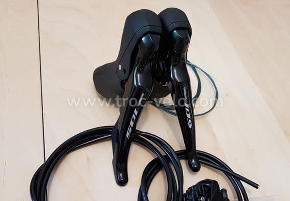 Neuf Freins Hydraulique à Disques Shimano 105 2x11v Etriers BR-R7070 + Leviers ST-R7020 - 2