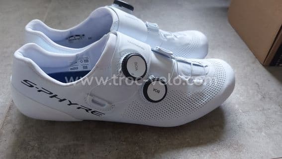 Chaussures shimano rc9 s-phyre blanc - 1