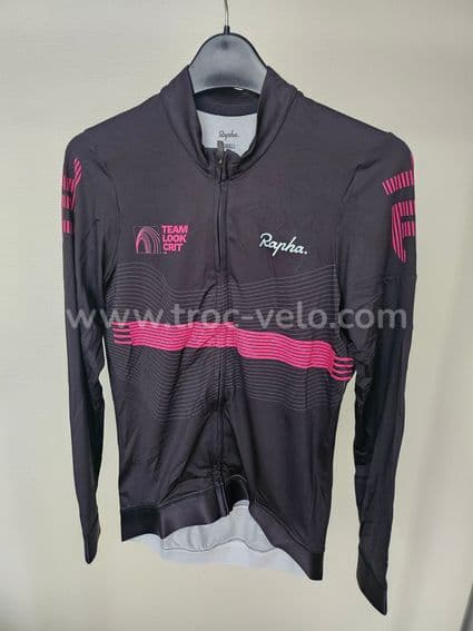 Maillot RAPHA Custom Pro Team Training Jersey - Noir - Team Look Crit - Femmes - S - 1
