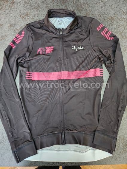 Maillot RAPHA Custom Pro Team Training Jersey - Noir - Team Look Crit - Femmes - S - 3