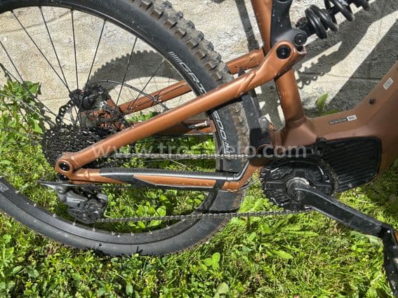 Vélo VTT électrique tout suspendu 29" - E-EXPL 700 S Cuivre - 4