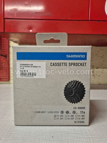 Cassette vélo route neuve Shimano ultegra 11 vitesses 11 25 - 1