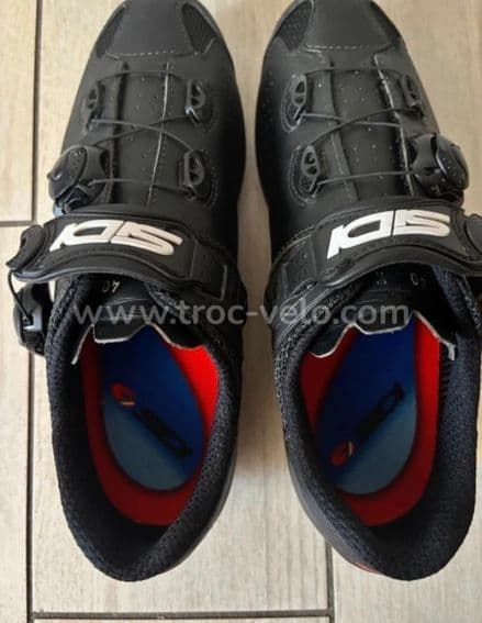 Sidi Genius 10 Mega Noir Intense – T40 – Très bon état + semelles Sidi Memory - 9