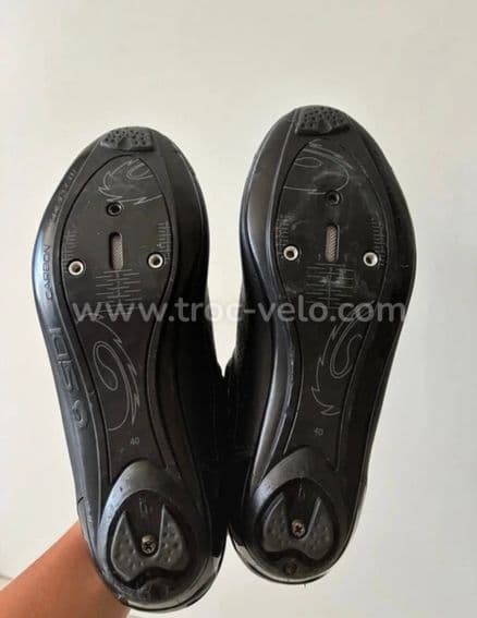 Sidi Genius 10 Mega Noir Intense – T40 – Très bon état + semelles Sidi Memory - 10