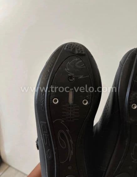 Sidi Genius 10 Mega Noir Intense – T40 – Très bon état + semelles Sidi Memory - 11