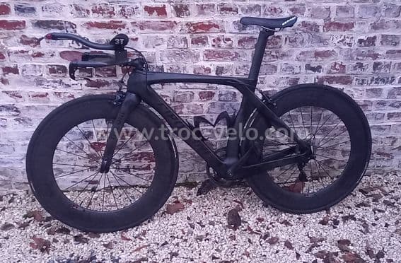 Vélo de Chrono/Triathlon Carbone Cipollini Taille S Noir Mat - 1