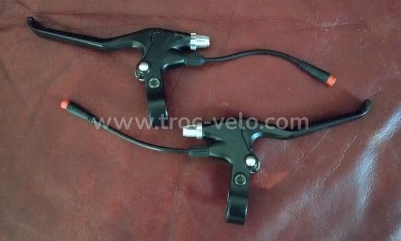 Leviers de freins électrique vélo / trottinette / scooter en tbé - 1