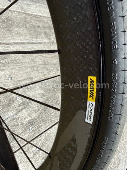 PAIRE DE ROUES COSMIC PRO CARBONE - 2