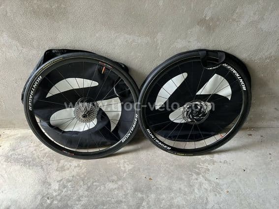 Paire de roues Bontrager Aeolus XXX2 Disc-Tubular-Sram AXS - 1