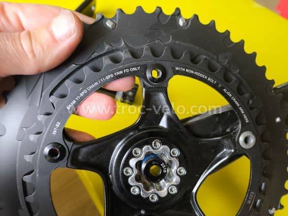 Pédalier SRAM Red 11 v TBE - 7