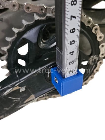 Outil de mesure hauteur et position de selle de vélo - 4