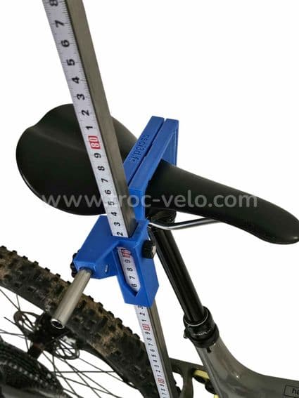 Outil de mesure hauteur et position de selle de vélo - 1