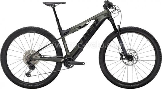 Vtt Electrique Tout Suspendu Trek E Caliber 9 6 29 12v 250wh Fazua 58nm Satin Lithium Grey Trek Black Velo D Exposition - 1