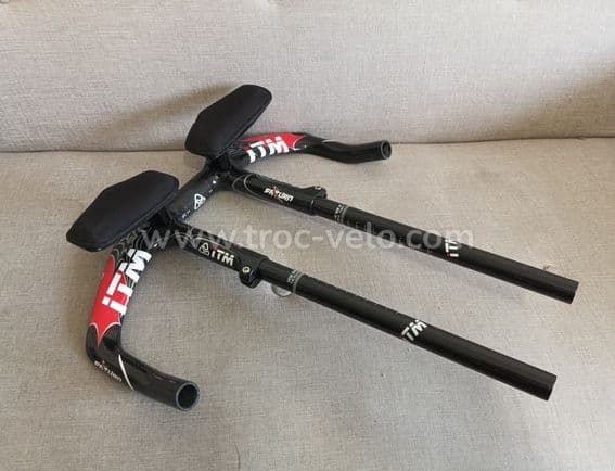Guidon ITM Saturn carbone Triathlon Time Trial TT Chrono Contre la montre - 1