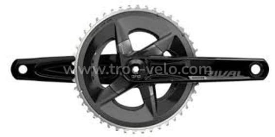 Pédalier vélo route Sram Rival AXS Wide D1 DUB 12 vitesses - 1