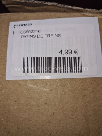 Lot patins de frein - 2