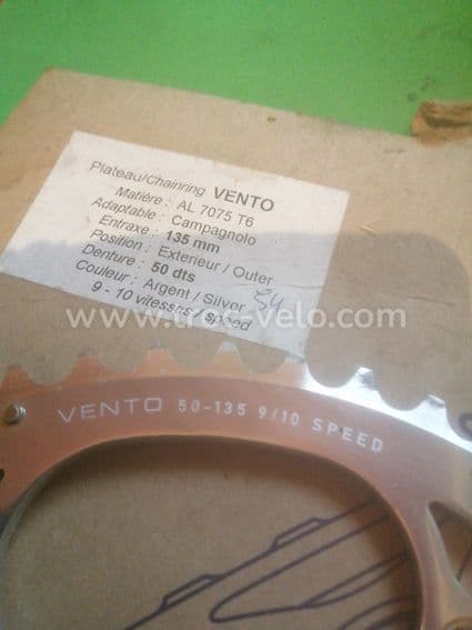 Plateaux spécialité TA Vento pour campagnolo bcd135 50dents - 2