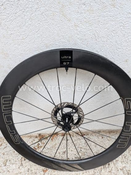 Vds Paire roues SCOM ULTRA 67 mm avec Freins disques SH et RL SH 12 v - 2