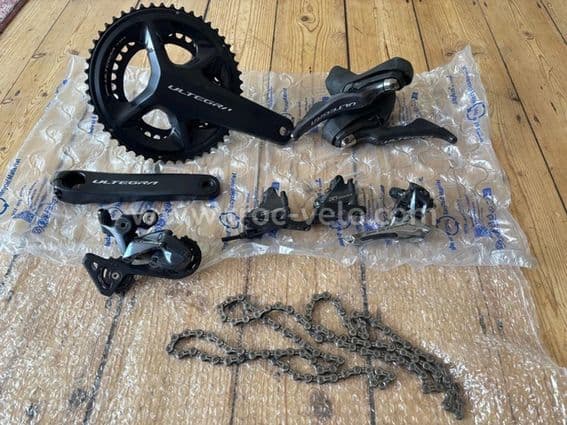 Groupe frein à disque mécanique Shimano Ultegra R8000 11 vitesses - 1
