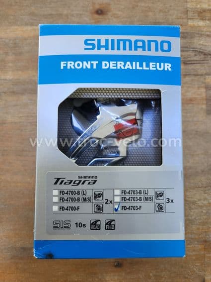 Dérailleur avant shimano tiagra triple à braser FD-4703F - 2