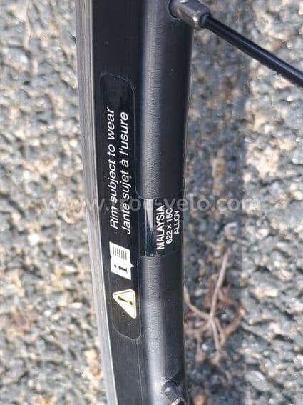 Roues aluminium Shimano RS010 622x15c QR - 4