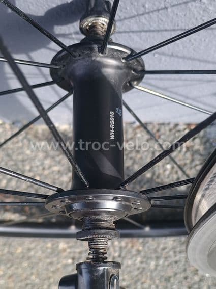 Roues aluminium Shimano RS010 622x15c QR - 5