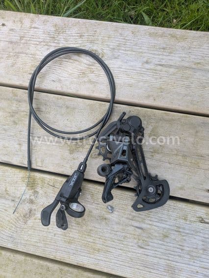 Dérailleur+ manette slx 12v - 1